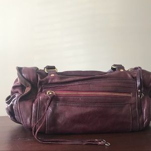 Rebecca Minkoff burgundy leather bag